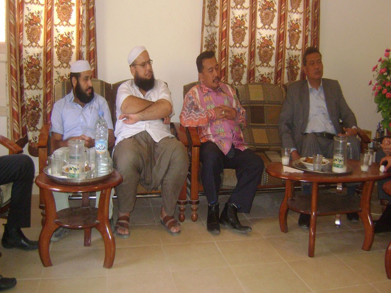 سفير أندونيسيا بالجزائر في زيارة لمؤسسة الشيخ عمي سعيد